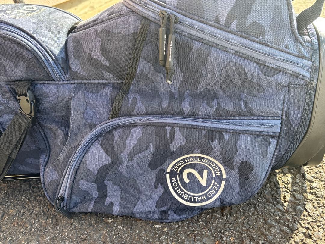 ZERO HALLIBURTON キャディバッグ ネイビー
