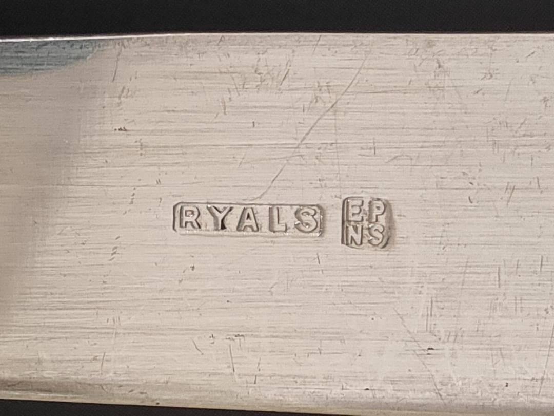 英国ヴィンテージ シルバープレート ナイフ フォーク 10本set (L10)