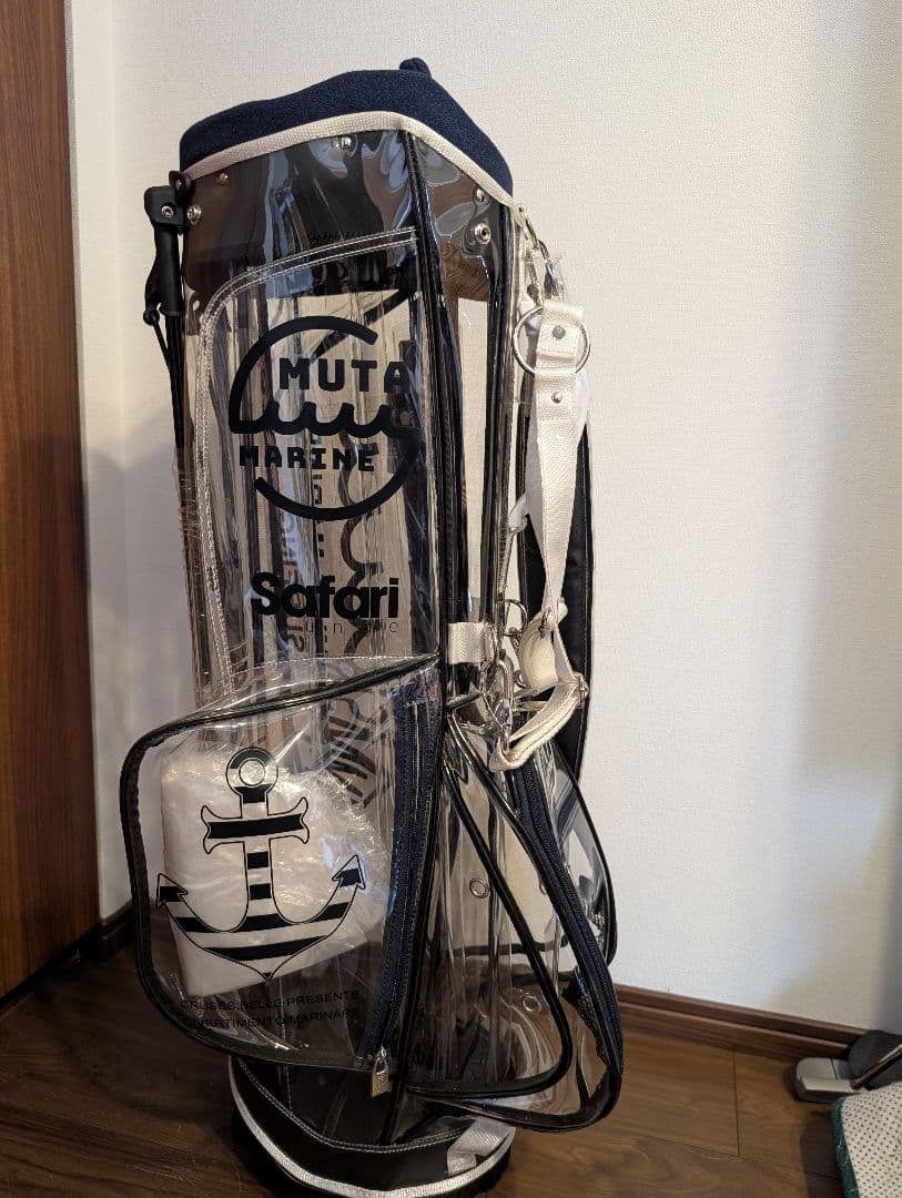 MUT MARINE クリアキャディバッグ新品未使用