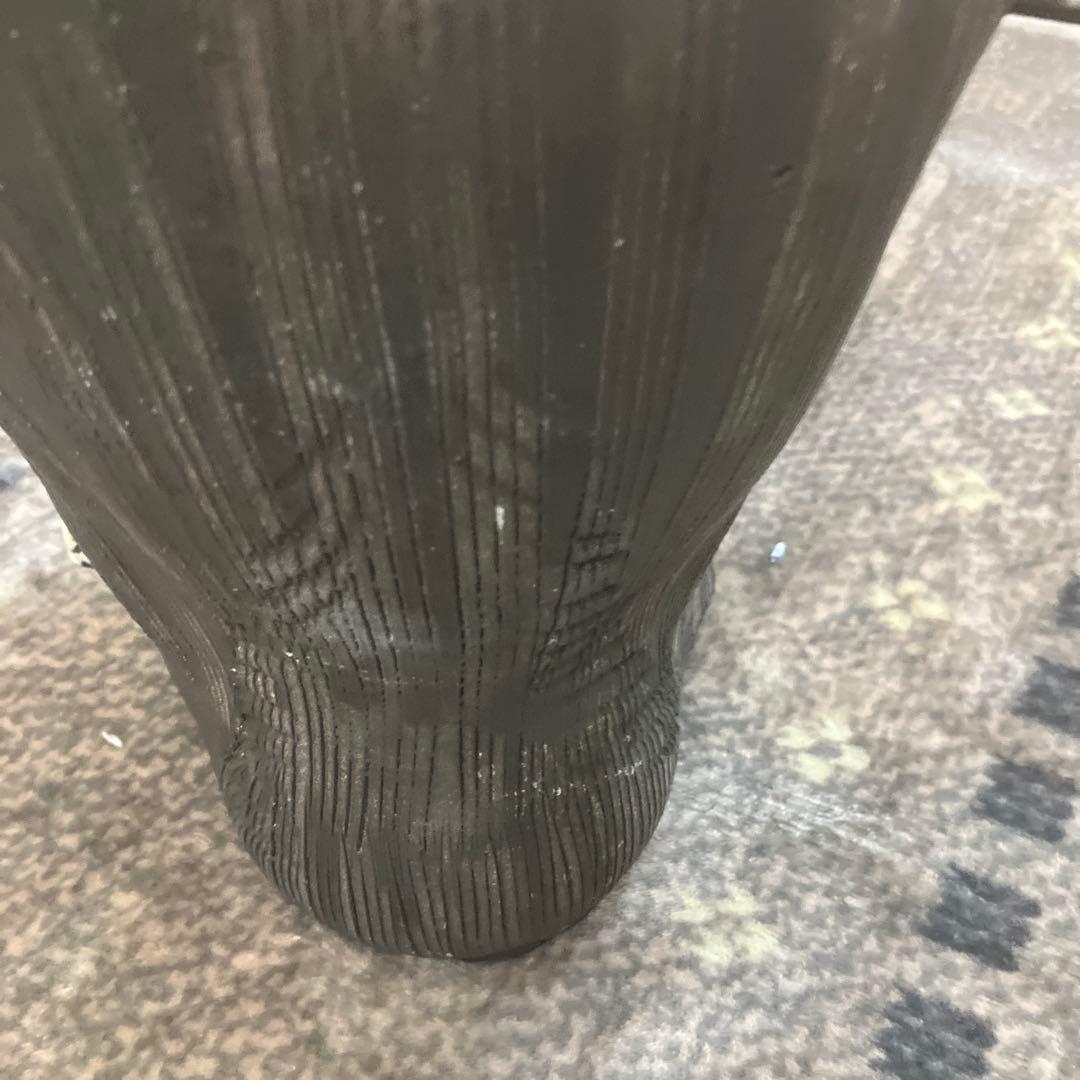 信楽焼　狸庵　リボンつき