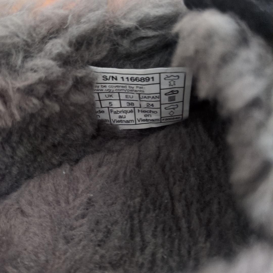 UGG モカシン 24cm ブラック