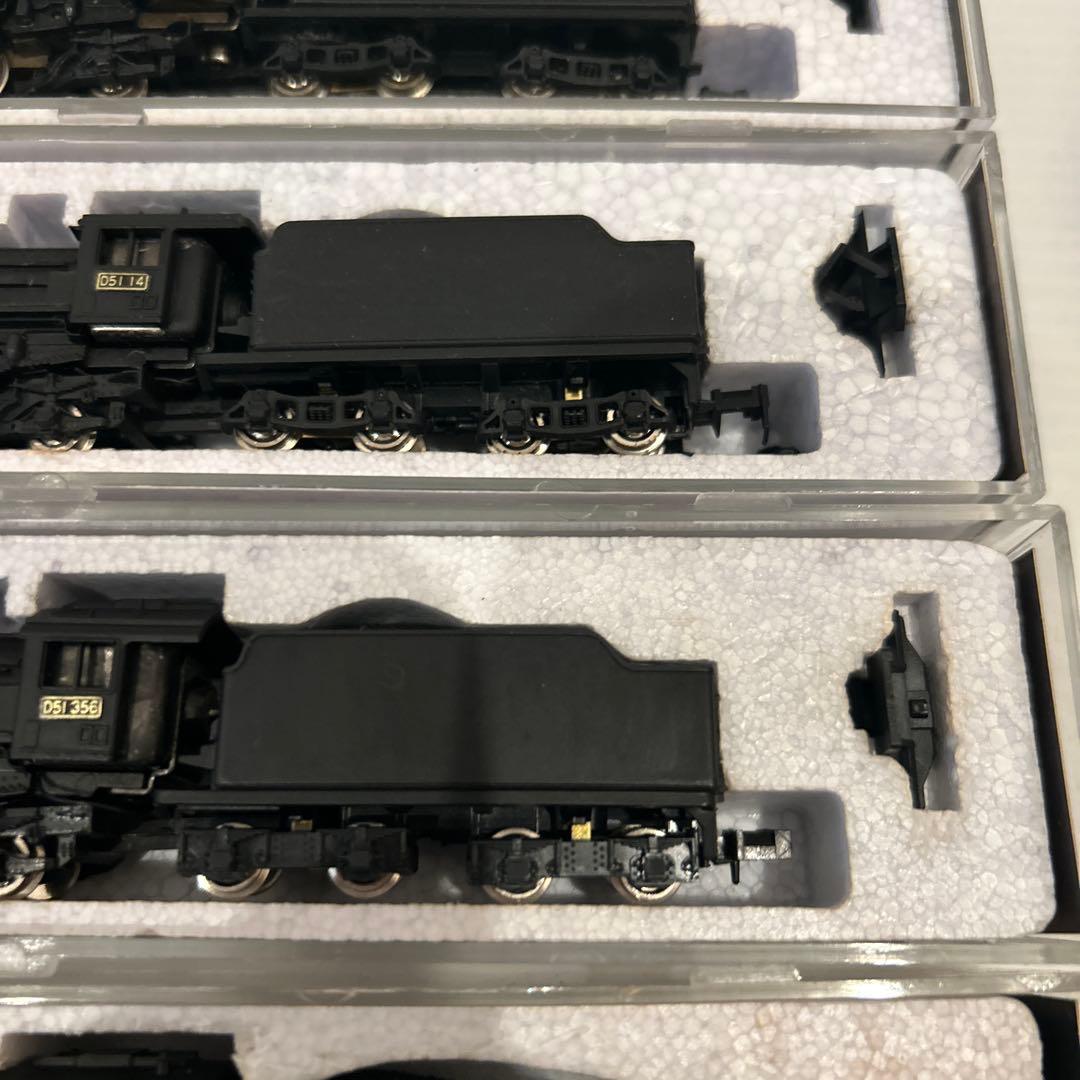関水金属 KATO 鉄道模型　Nゲージ　D-51 206 203 4台まとめ売り
