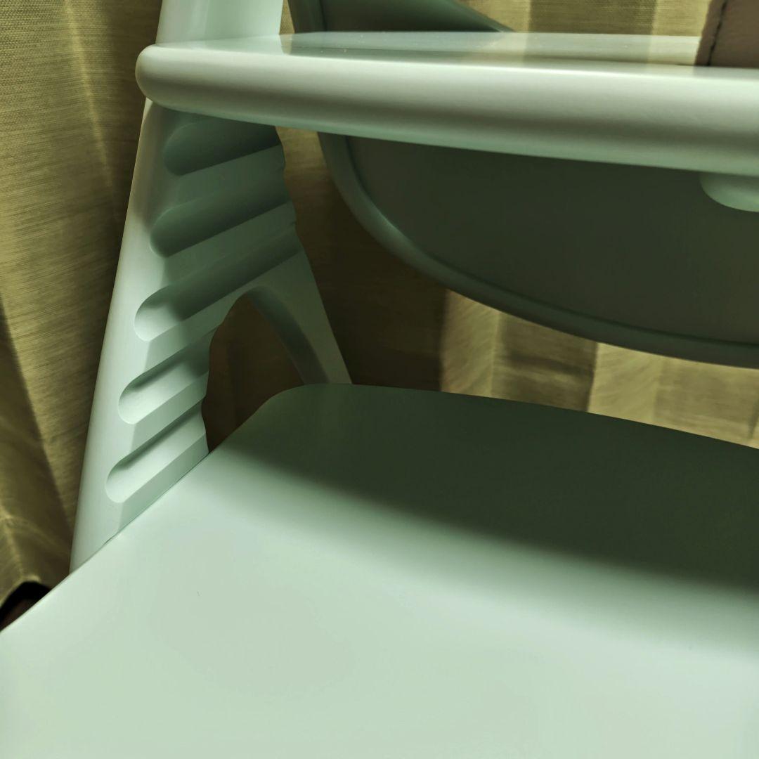 美品 yamatoya 大和屋 ハイチェア アッフルチェア ハーブグリーン