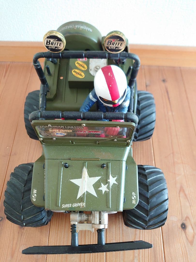 タミヤ　ワイルドウイリー　ボディ　シャーシ　サーボ　モーター　セット　ラジコン