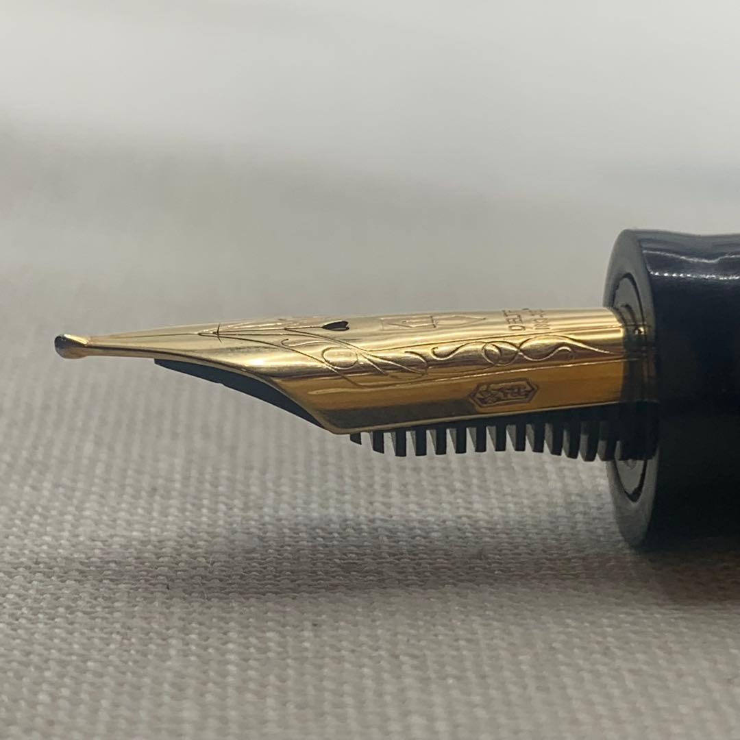 【傑作】デルタ　ドルチェビータ　万年筆18K B ミディアム　オリジナル