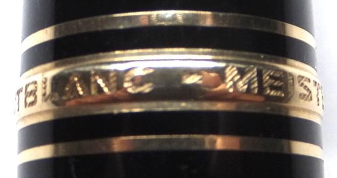 希少マイスターシュテュック149 中白　2段エボナ 1980年代中期 M字幅