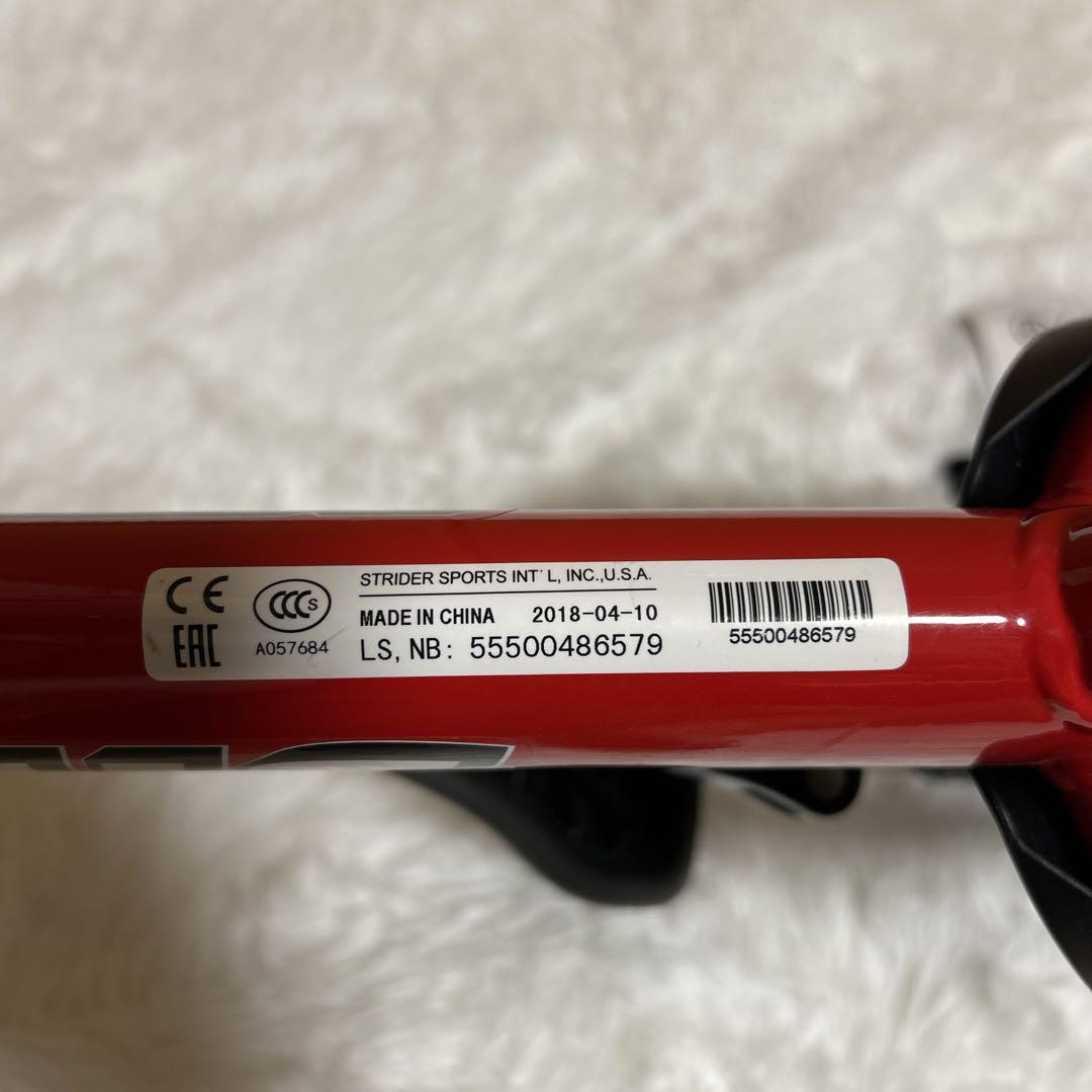 ✨極美品✨ストライダー12インチ レッド 赤色 スポーツモデル 日本正規品