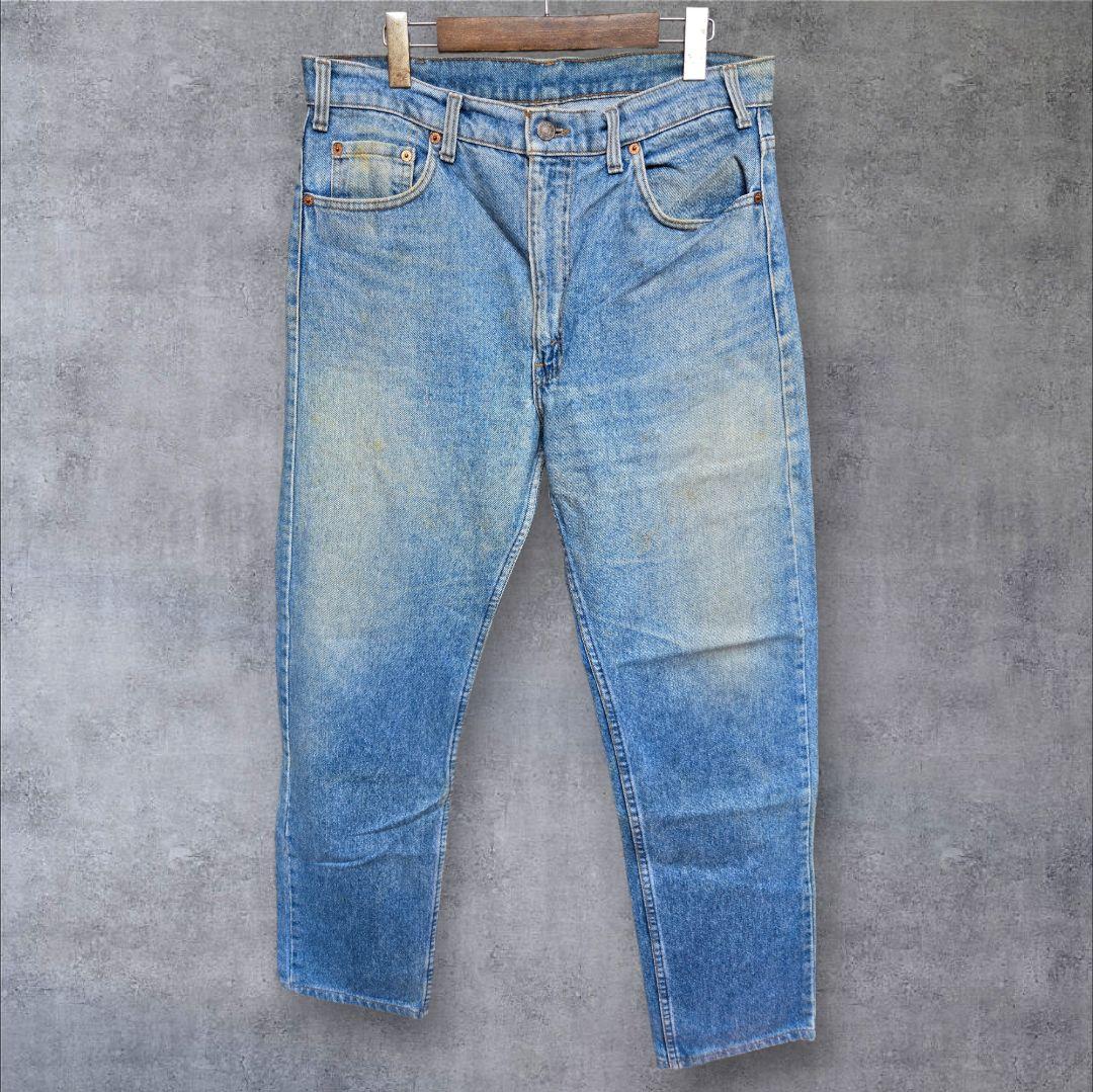 ​【伝説の505】80s USA製 Levi's 505 W36 ハチマル
