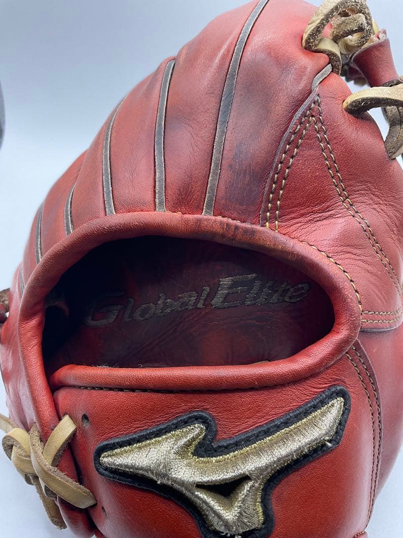 【即戦力】ミズノ グローバルエリート 硬式用 内野手グラブ　おまけ付き