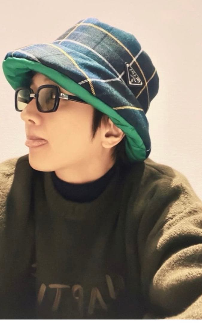 ナップタイム　naptime. Nissy ニット　プルオーバー　カーキ