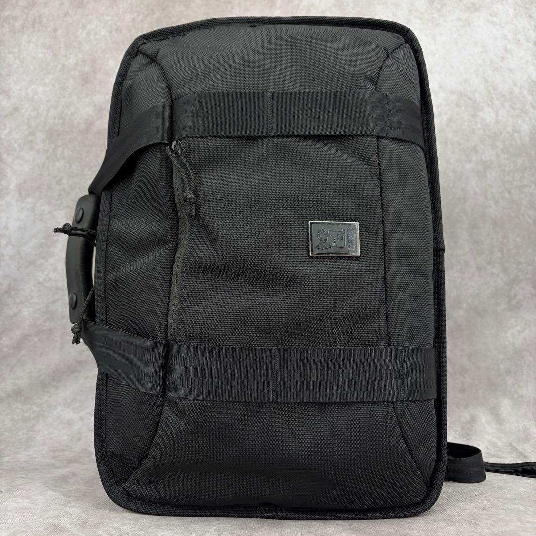 【良品✨/3way】クローム ビジネスバッグ 耐水 高耐久 自転車通勤 ブラック