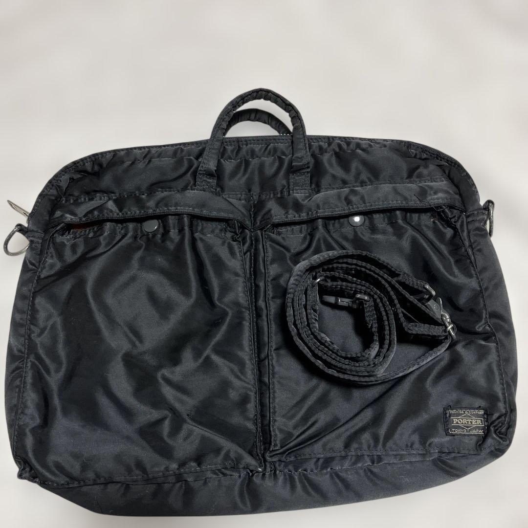 PORTER タンカー 2wayビジネスバッグ ブラック