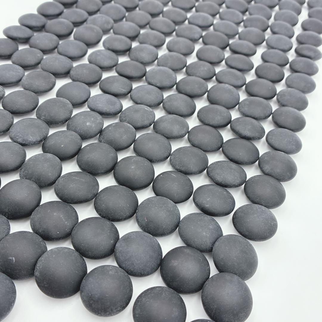 【美品・箱付き】欅碁笥 特大 ケヤキ40号碁石付き 高級碁笥