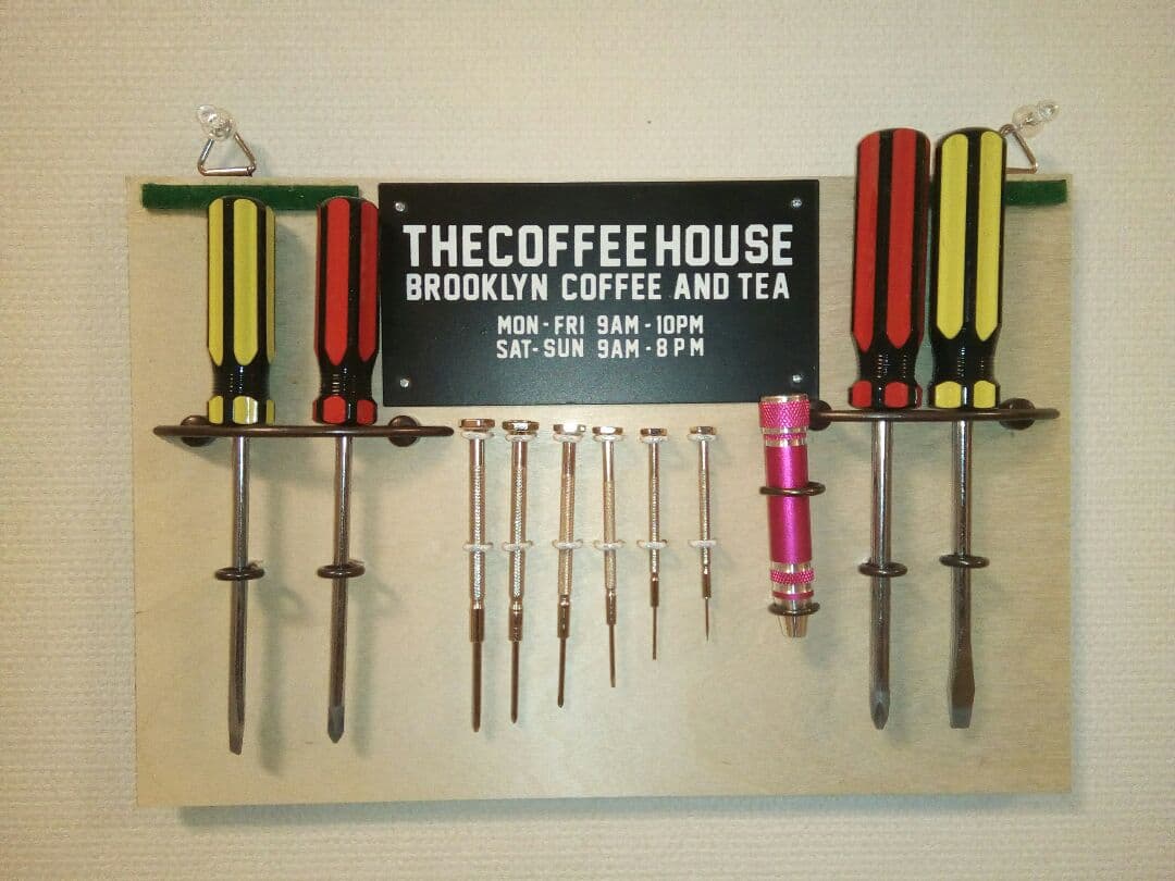 【取引売却済】　ドライバーキャビネット第二弾