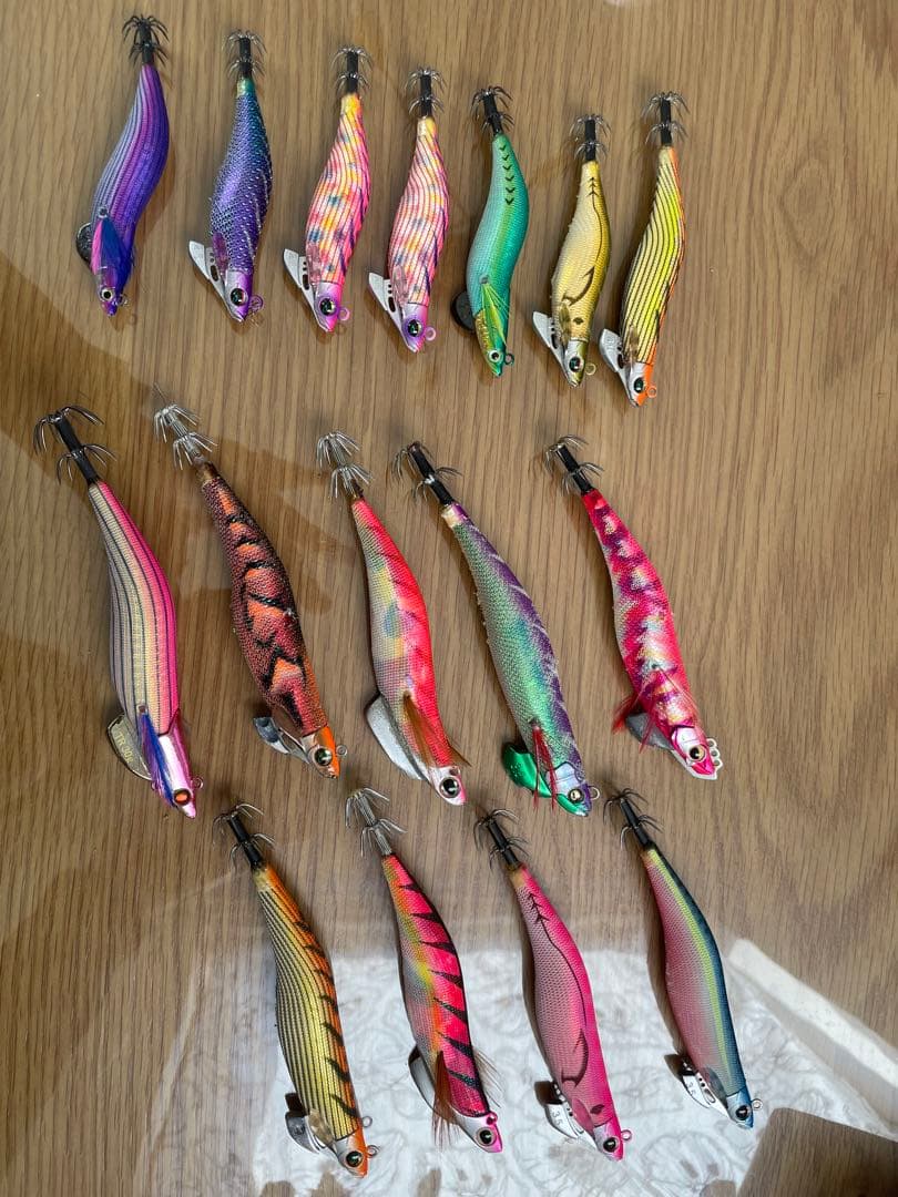 エギ・餌木 15個セット 多色 （ダートマックスTR30）