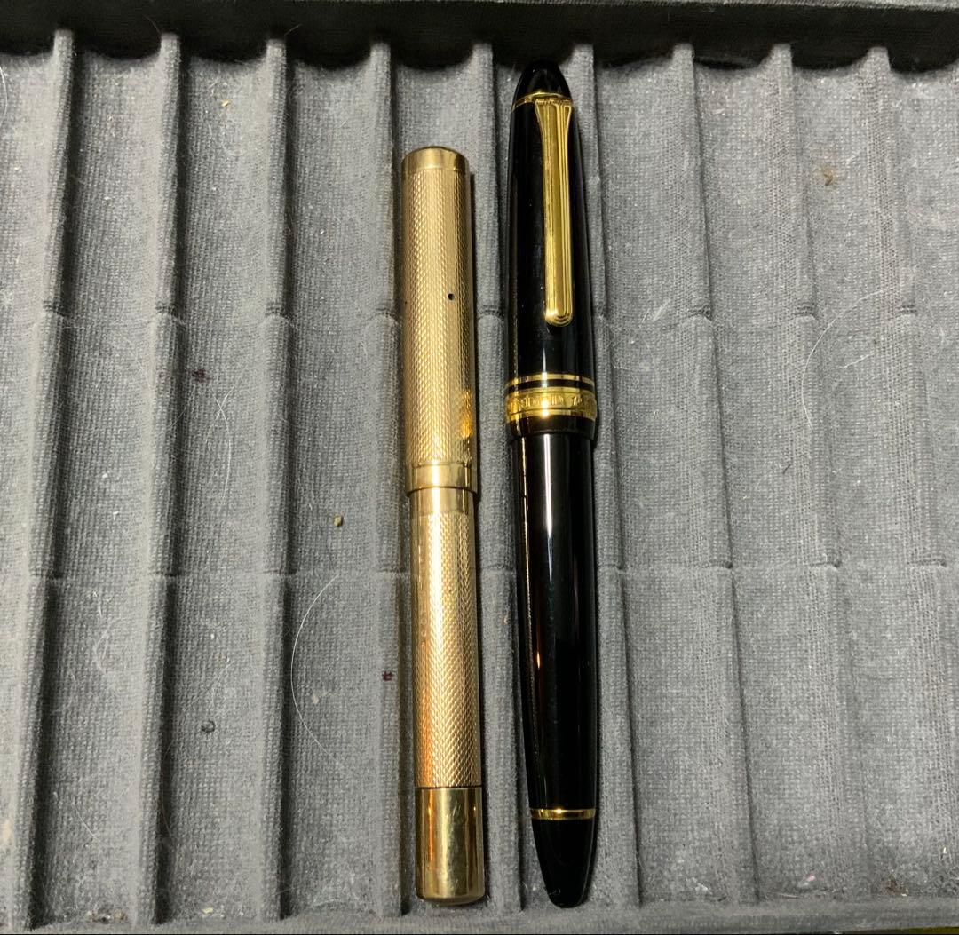 9金無垢Vintage Onoto 万年筆　14KのFペン先　クリスマス特価