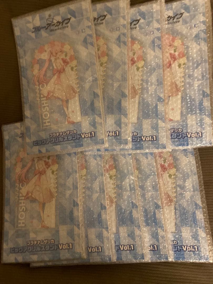 ブルーアーカイブ ビッグアクリルスタンド　プラチナムザッカ　小鳥遊ホシノ