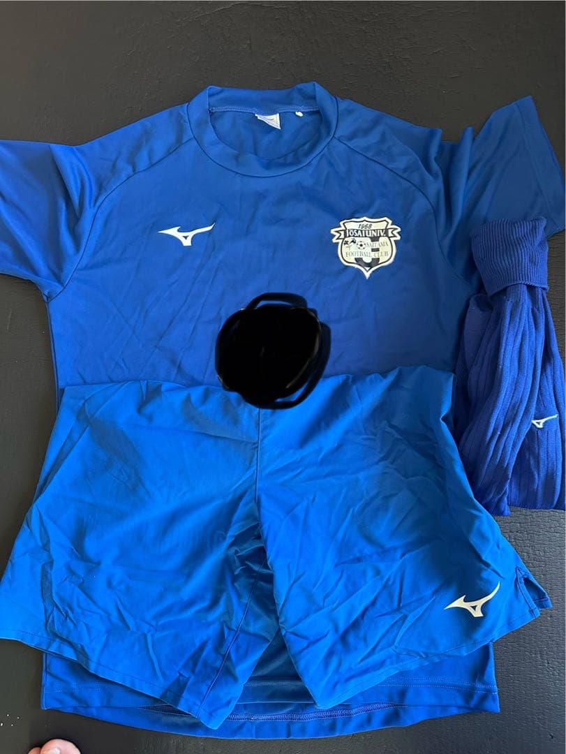 選手支給品！城西大学体育会サッカー部ユニフォーム上下ソックスセット