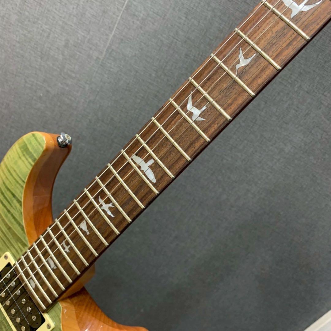 極美品 激杢 PRS custom24 SE グリーン ソフトケース付き