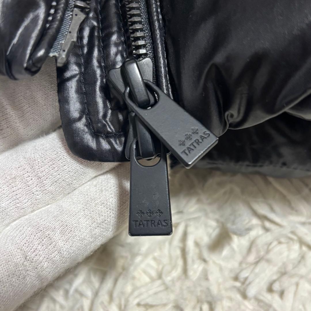TATRAS BELBO ダウンジャケット ブラック 04 カード ハンガー付属