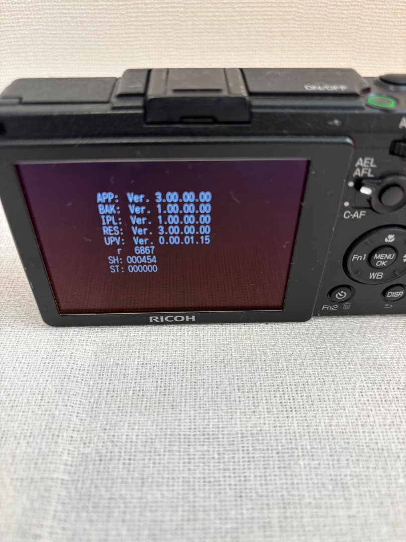 RICOH GR II コンパクトデジタルカメラ　撮影枚数455回　希少モデル