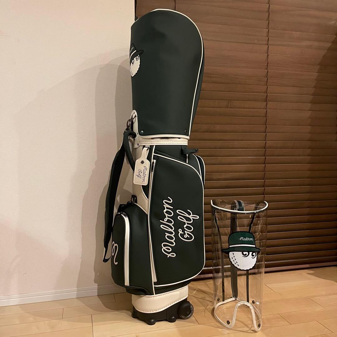 【即発送】MALBON マルボンゴルフ キャディバッグ ゴルフバッグ GRN