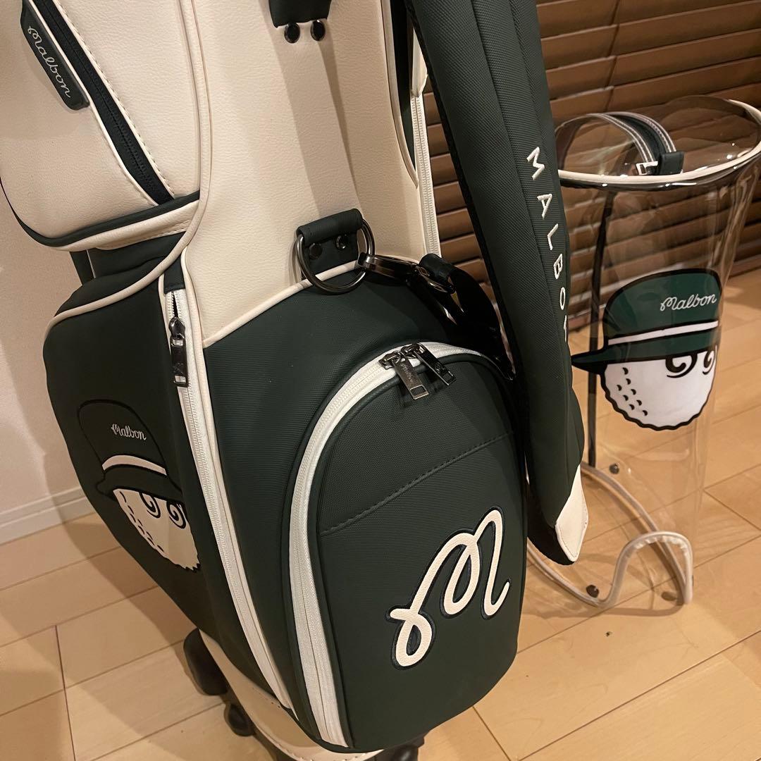 【即発送】MALBON マルボンゴルフ キャディバッグ ゴルフバッグ GRN