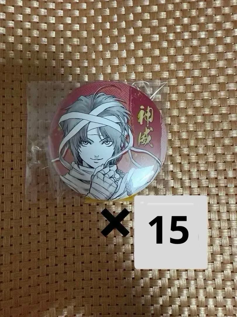 神威　コレクション缶バッジ　原画　銀魂展　コレ缶