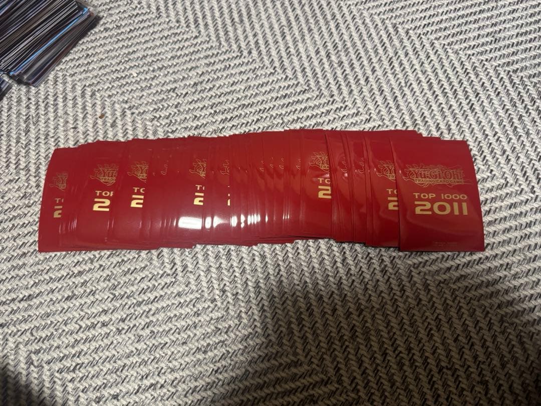 TOP1000　2011　赤スリーブ　開封済み80枚