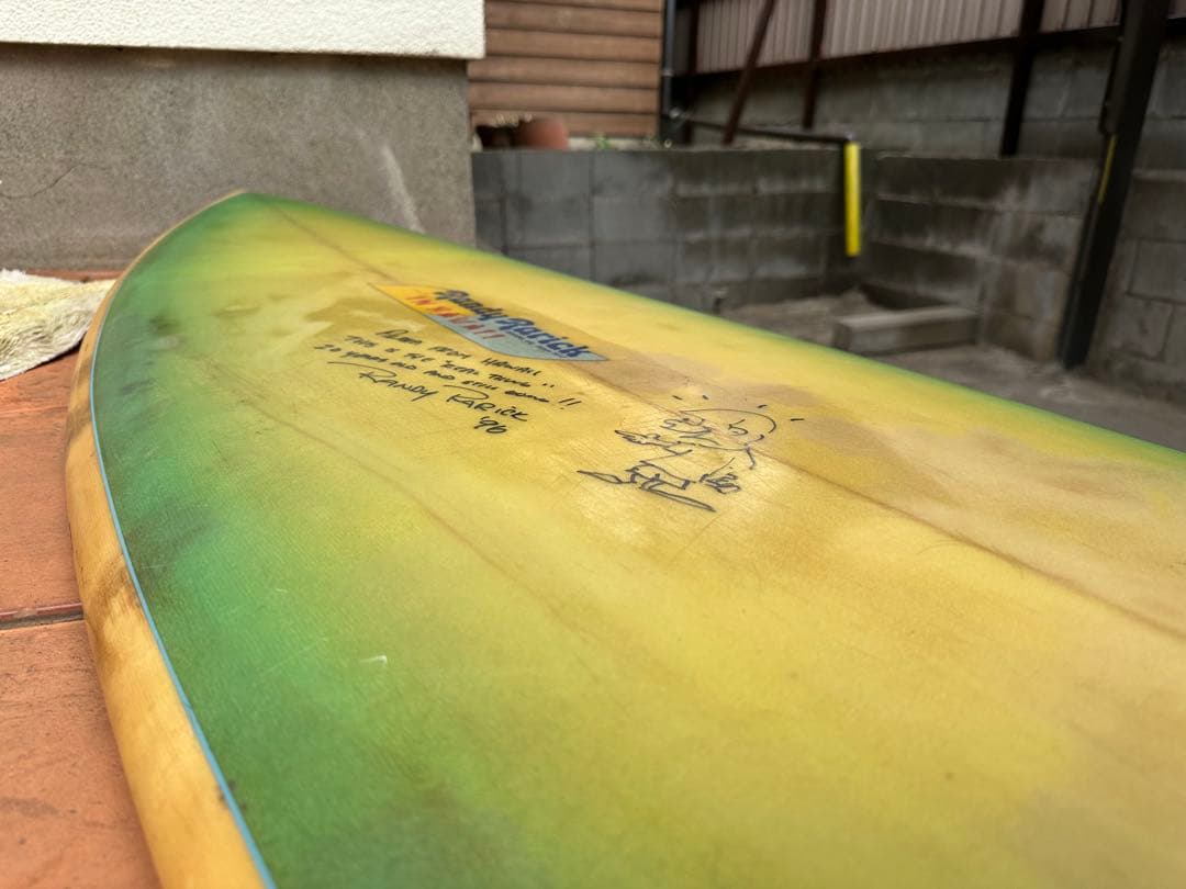 RandyRarickランディラリックサーフボード　ヴィンテージ　70年代