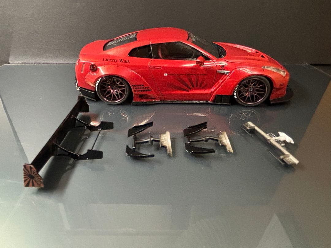 1/24リバティーウォークR35 GT-R 完成品