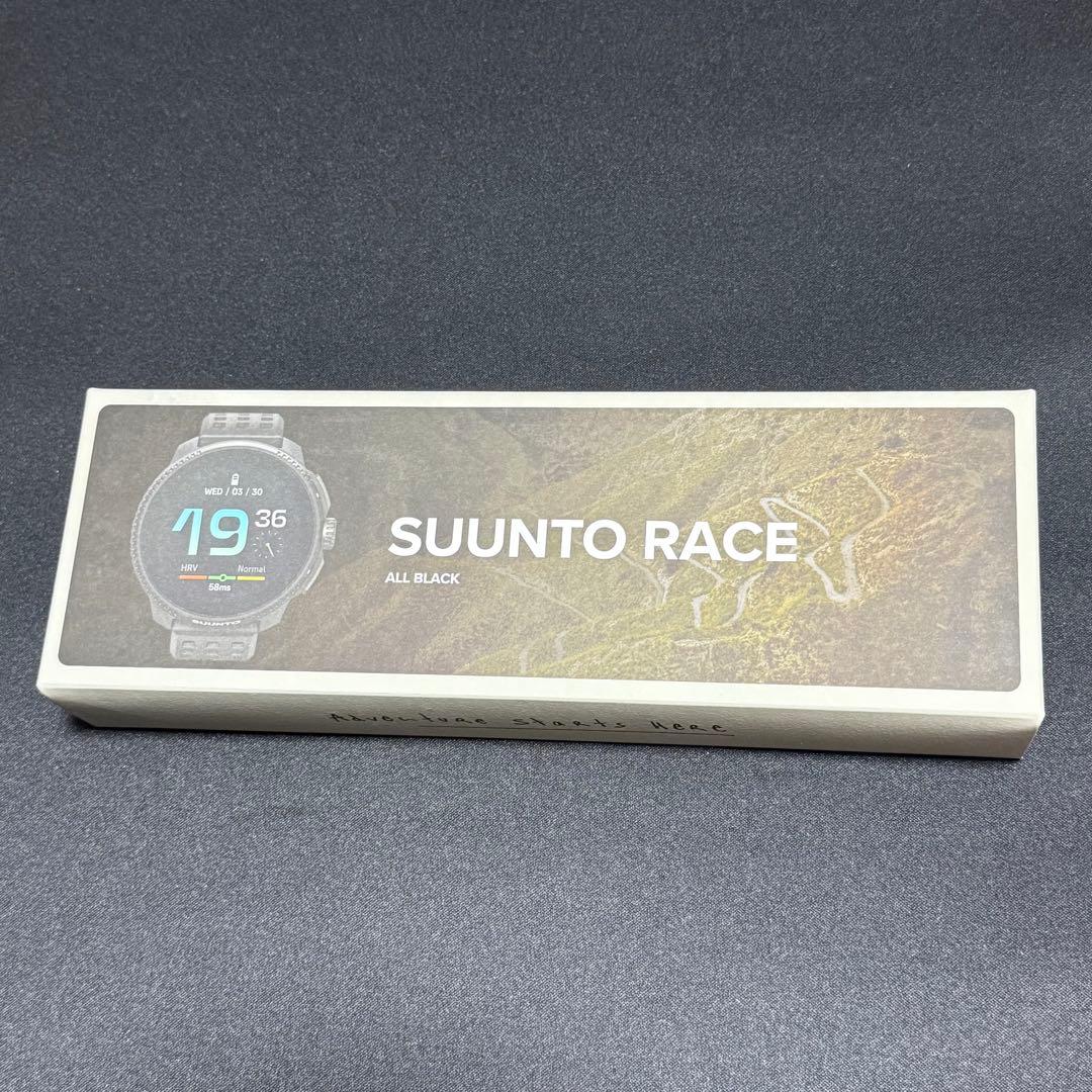 【新品未開封】スント レース SUUNTO RACE ALL BLACK 腕時計