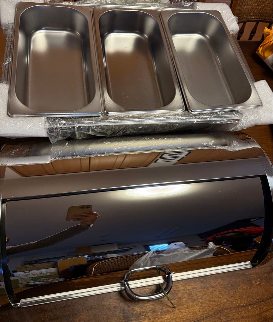 ビュッフェサーバー 湯煎式 chafing dish 9L