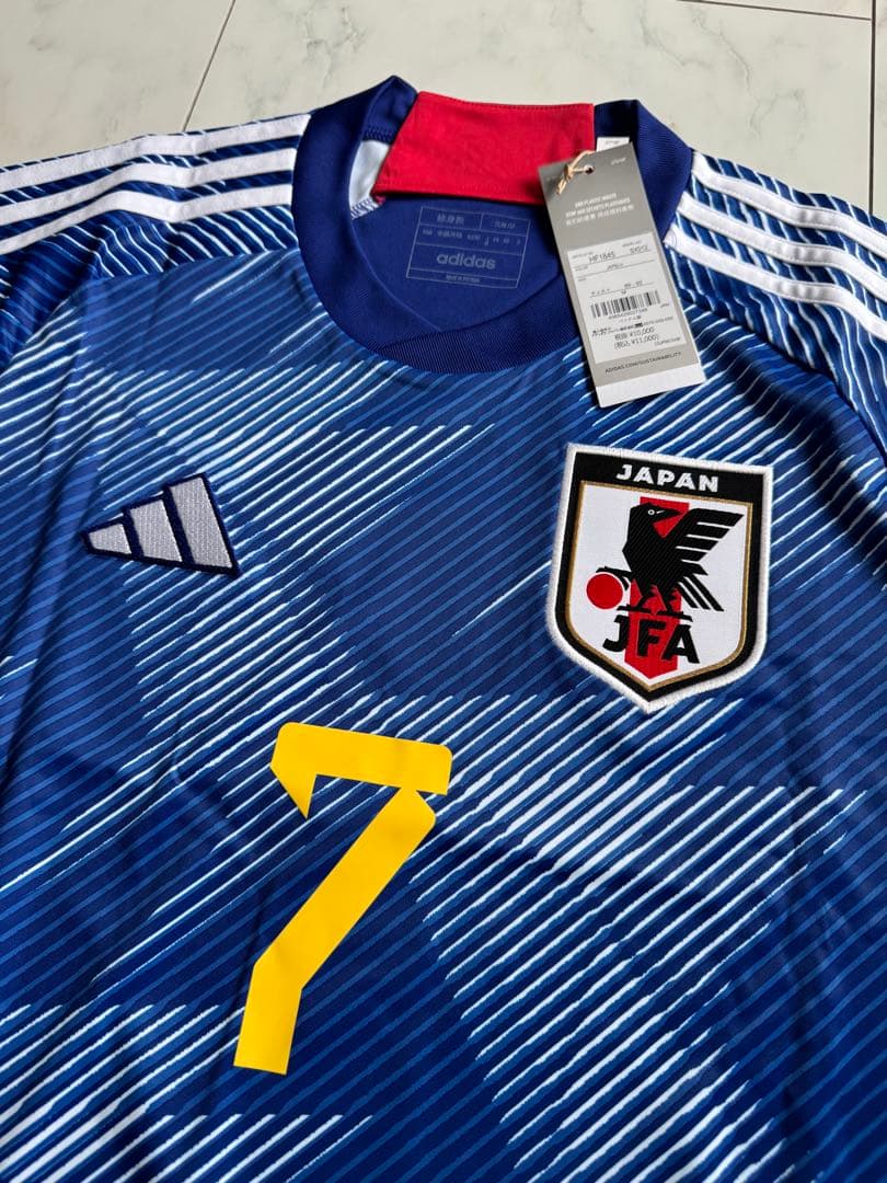 ★日本代表　ブライトン　三苫薫　ユニフォーム　Mサイズ　①