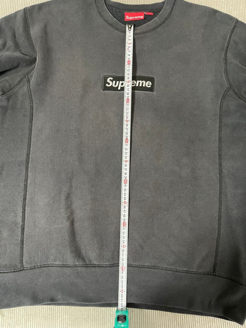 し*ん様 【初期】Supreme ボックスロゴ　XLブラック スウェット