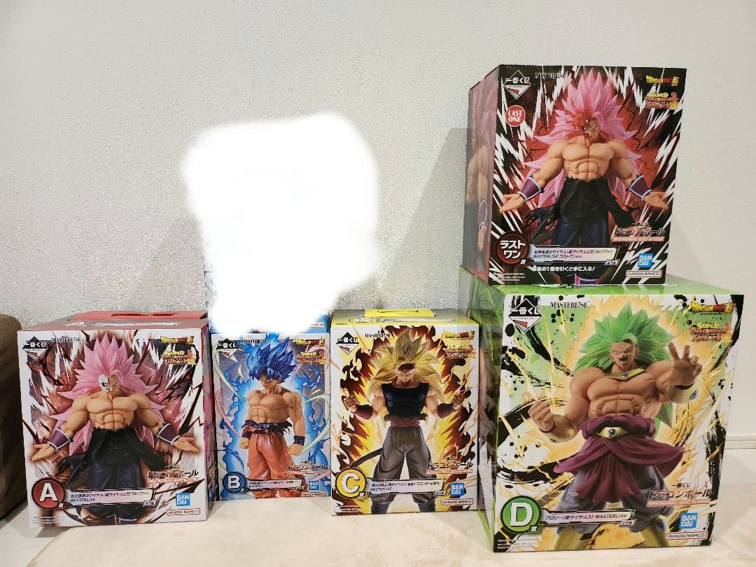 新品未開封　ドラゴンボール　一番くじ　ヒーローズ　５体セット