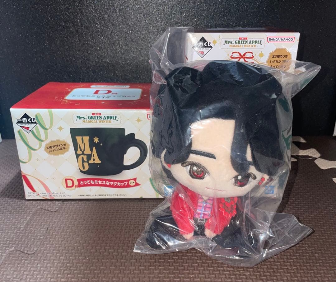 一番くじ　Mrs. GREEN APPLE　A賞　D賞　セット
