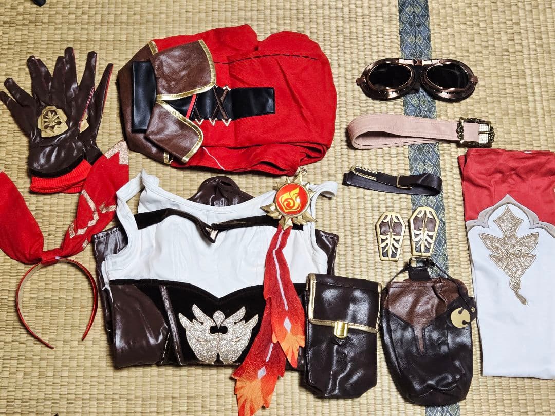 猫屋製 原神 アンバー Sサイズ コスプレ衣装 うさぎ伯爵付き