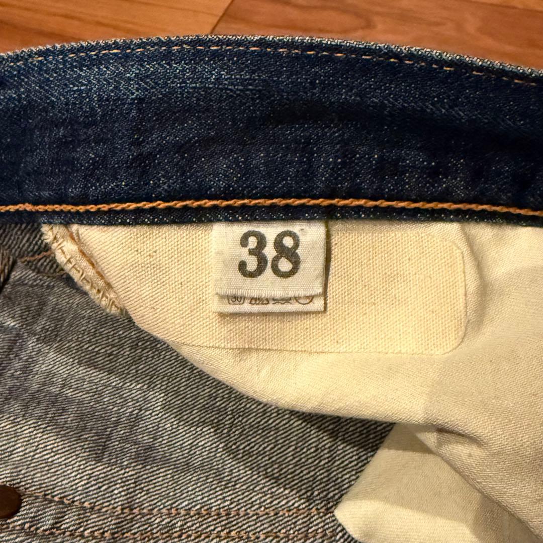 WAREHOUSE[ウエアハウス] Lot.900 W38 鬼ヒゲ ハチノス