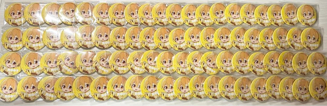 るぅとくん 缶バッジ 2022夏デフォ 80個セット 最終値下げ