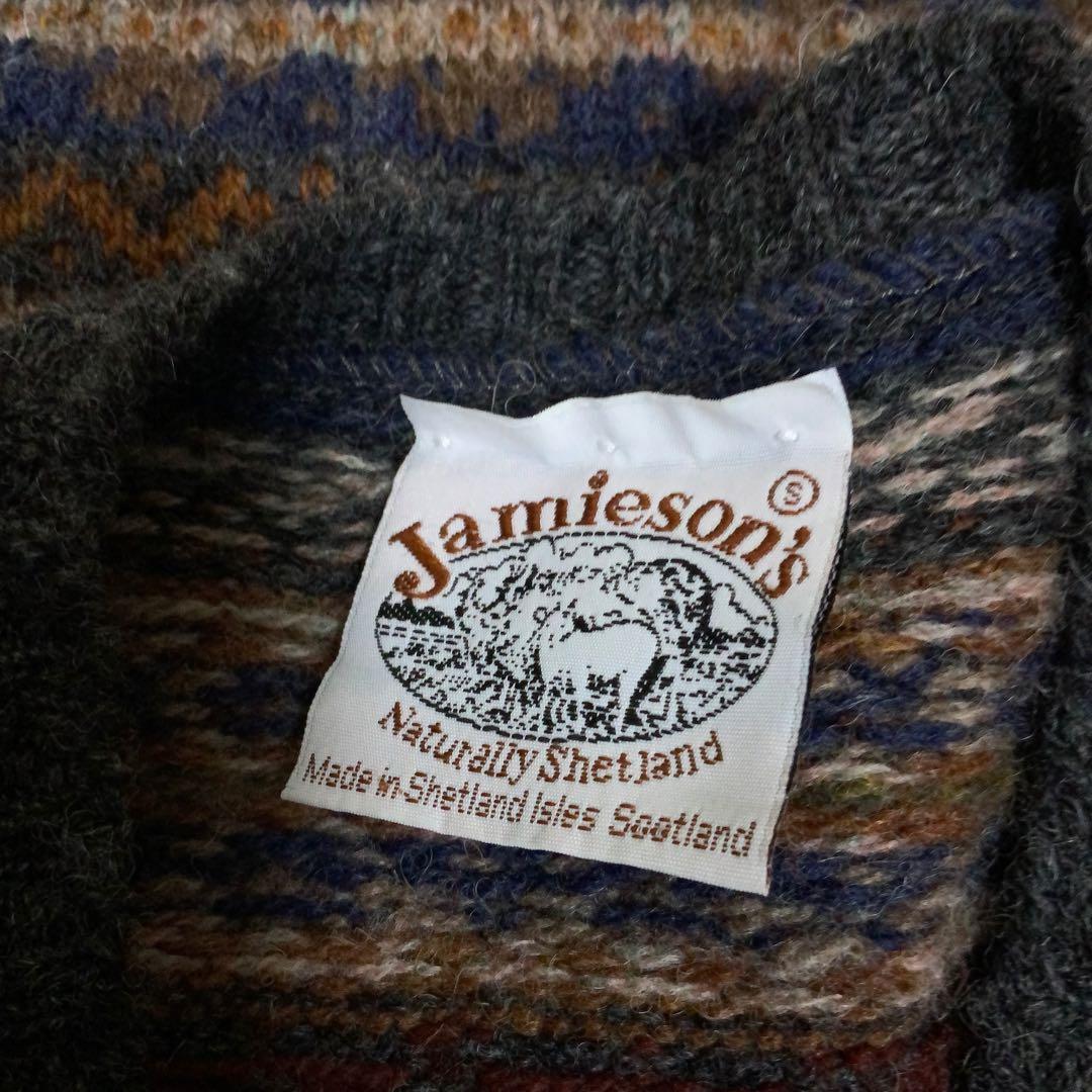 Jamieson’s ジャミーソンズ フェアアイル ニットベスト S 英国製