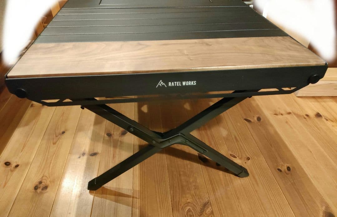 3/18迄 ラーテルワークス　ウッドパネルテーブル120