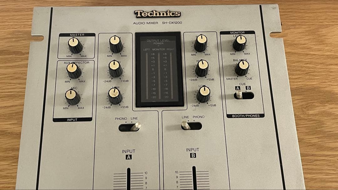 【動作品】technicsテクニクス SH-DX1200 DJミキサー