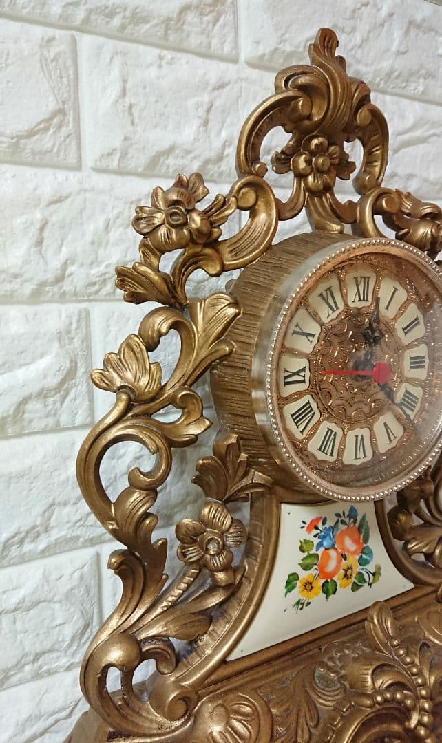 稀少 JUNGHANS ユンハンス クォーツ MOD.DEP アンティーク置時計