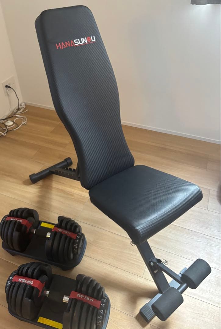 トレーニングベンチ・ダンベルセット