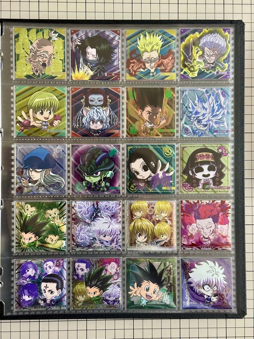 ハンターハンター　ウエハース　シール　vol.1〜vol.8 フルコンプ