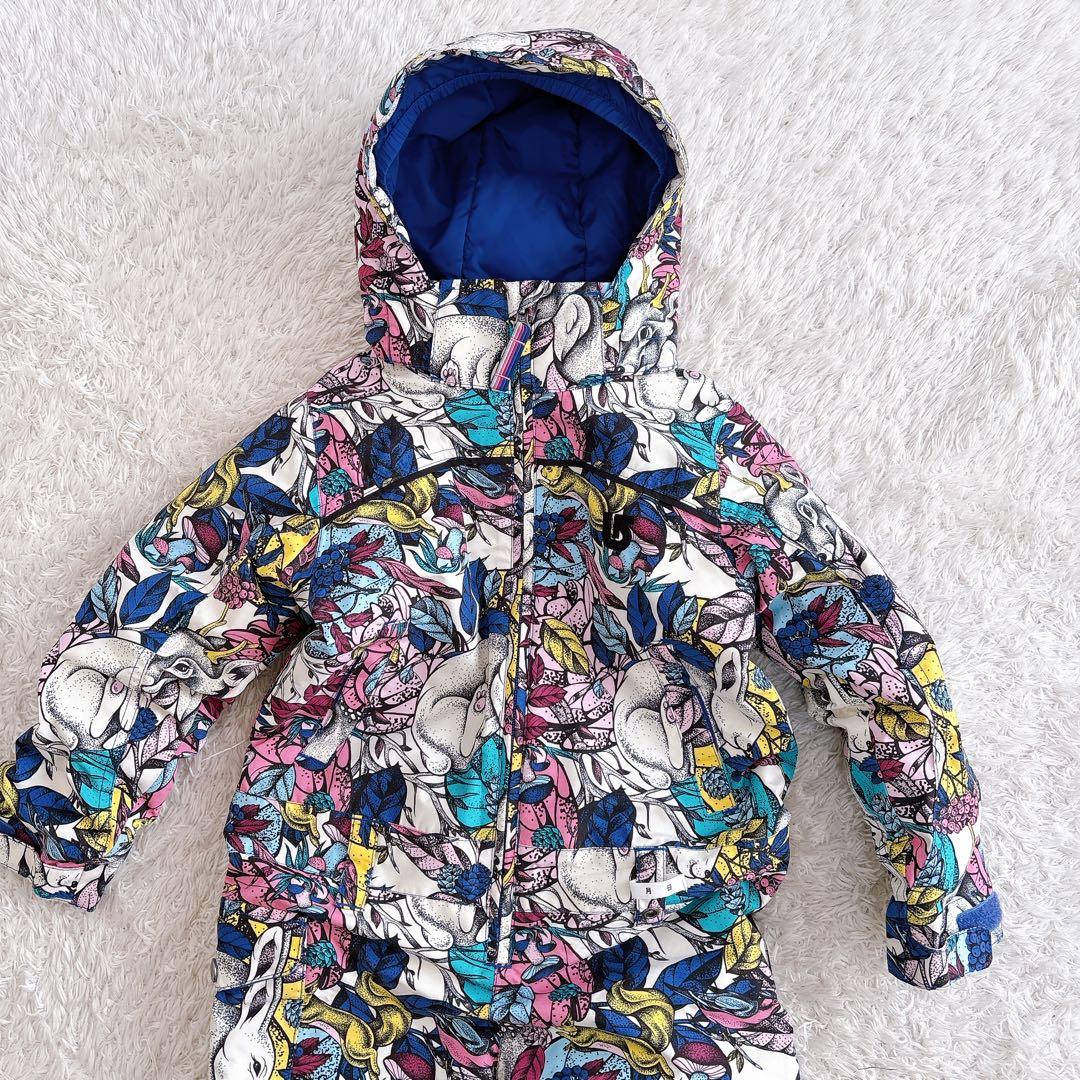 クリーニング済　美品　BURTON スノーボードウェア 4T 100cm前後