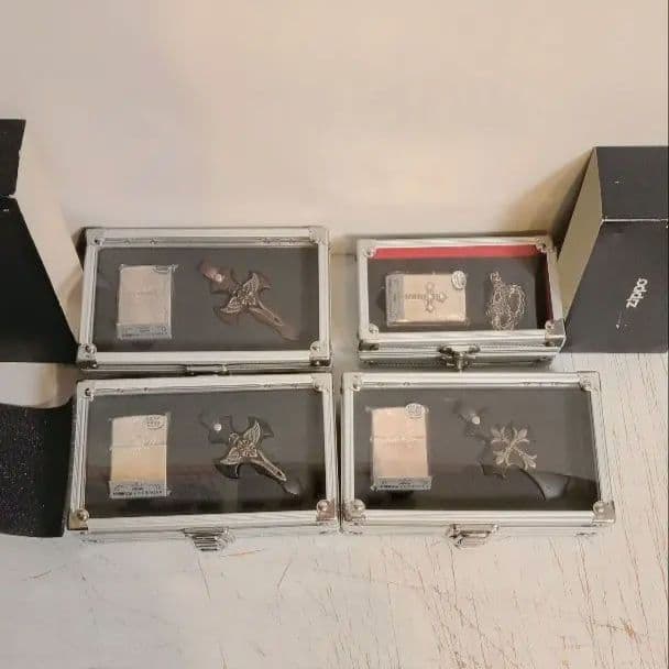 A*A様 ZIPPO　十字架　ペンダント＆ブレスレット　４点セット　cross