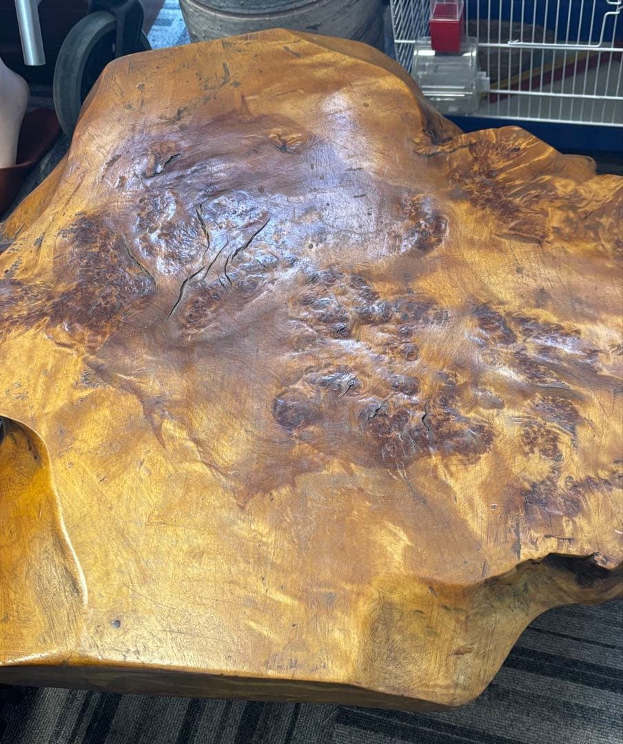 一枚木の座卓テーブル