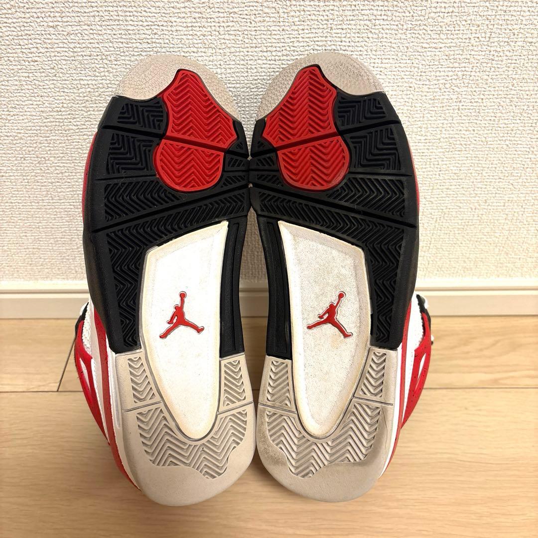 ⭐︎美品⭐︎ナイキ エアジョーダン4 レトロ \"レッドセメント26cm
